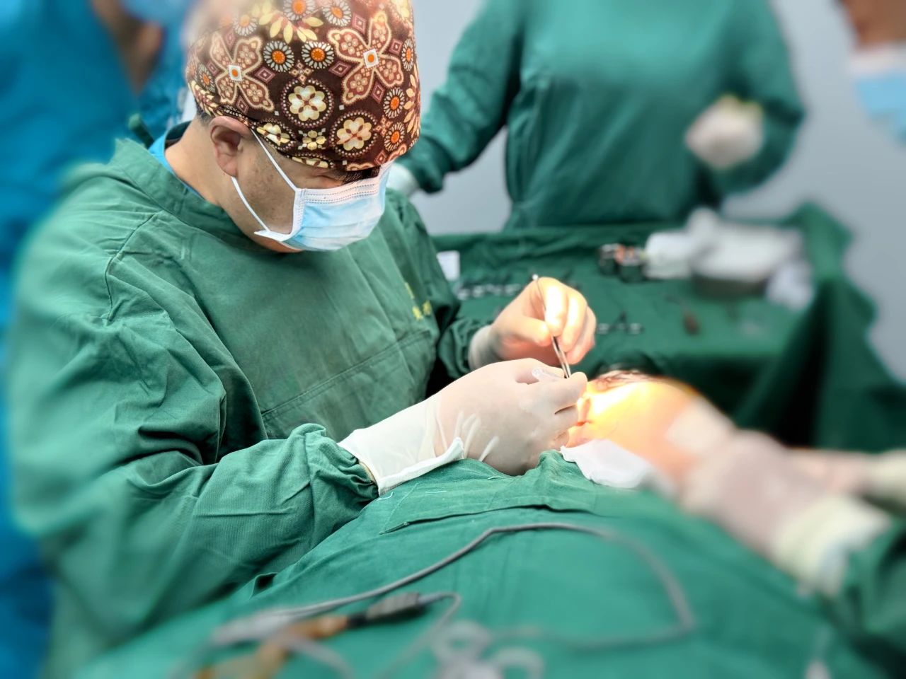 55岁求美者拉皮手术术后50天深度分析